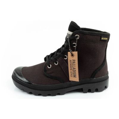 11. Damen Sportschuhe, Stiefeletten, Palladium Pallabrousse, schwarz