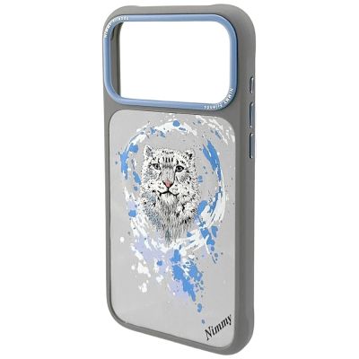 3. Nimmy Pantera MagSafe Hülle für iPhone 17 Pro – Hellgrau