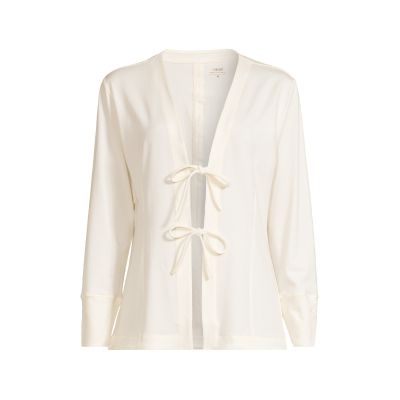 6. CASALL Studio Cardigan Sweatshirt Weiß