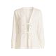 6. CASALL Studio Cardigan Sweatshirt Weiß