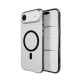 4. Puro Lite Mag TPU+PC Hülle kompatibel mit MagSafe für iPhone 17 Air - Transparent mit schwarzem Ring