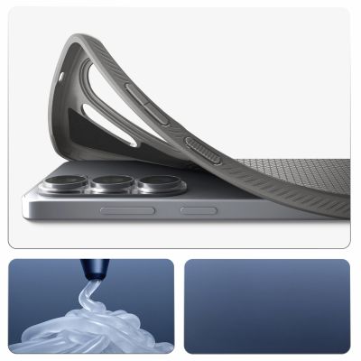 18. Spigen Liquid Air Mag MagSafe Hülle für Samsung Galaxy S26 Ultra – Grau