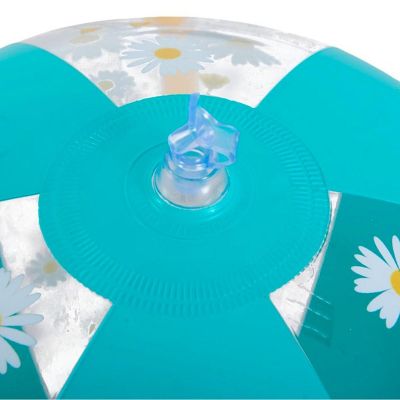 4. Aufblasbarer Strandball 50 cm Daisy Türkis 53174