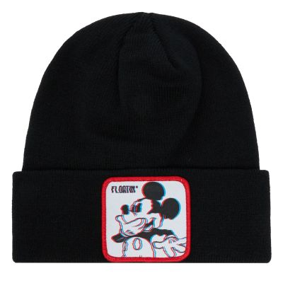 Capslab Disney Mickey Mütze CL-DIS-1-BON-FLO1 Schwarz One Size