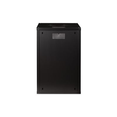8. Digitus Unique 19" 20HE Wand-Netzwerkschrank 600x450 mm, Glastür, schwarz, ungeteilt, montiert, 100 kg