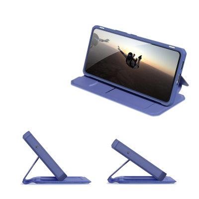 8. DUX DUCIS Skin X Holster Cover für Samsung Galaxy A73 blau