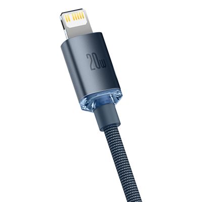 3. Baseus CAJY000301 Lightning – USB-C PD QC-Kabel 20 W 480 Mbit/s 2 m – Schwarz