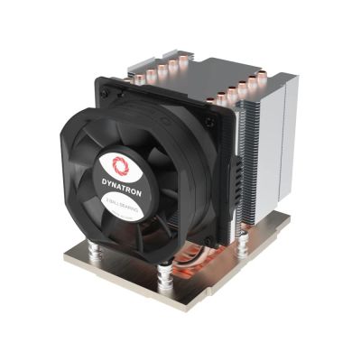 5. Inter-Tech J-12 Prozessor-Luftkühler 8 cm Schwarz, Silber 1 Stück.