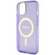 6. Guess GUHMP14MHCMCGU iPhone 14 Plus 6,7" lila/lila Hardcase Glitter Gold MagSafe