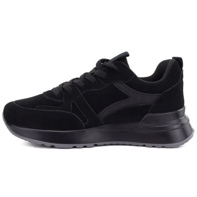 7. Damenschuhe aus schwarzem Leder Vinceza FIO27-67006