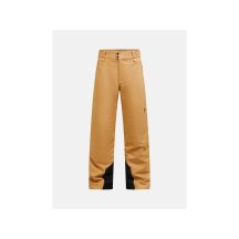 Herren-Skihose PEAK PERFORMANCE M, bordeauxrot, isoliert, schwarz