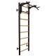 GYMNASTIK-SPROSSENWAND BENCHK MIT METALL-KLIMMZUGSTANGE MIT 6 GRIFFEN 231B