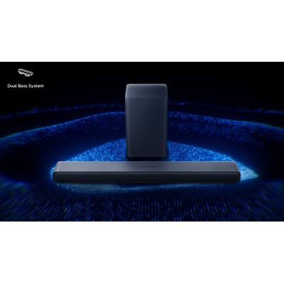 11. Soundbar TCL S55HE, 2.1 Kanäle, 220 W, Bluetooth 5.2, Dolby Atmos, Titan