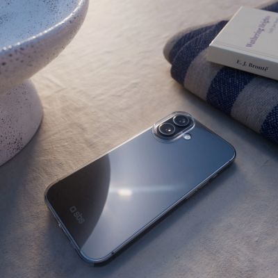 8. SBS Skinny Cover für iPhone 16 Plus – Transparent