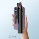 22. Selfie-Stick WC1Y3S Teleskopstativ 1,3 m mit Telefonhalter – Schwarz
