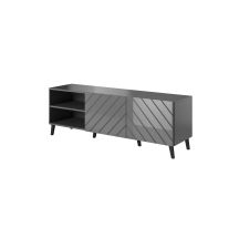 ABETO TV-Schrank 150x42x52 Graphit/Glanzgraphit