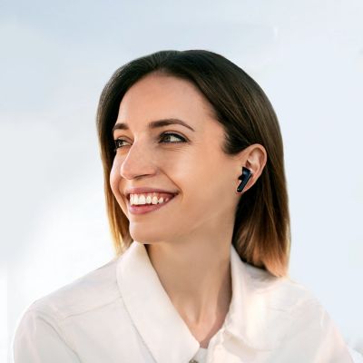 14. Joyroom JR-FB1 Funpods Bluetooth 6.0 In-Ear TWS Kabellose Kopfhörer - Schwarz