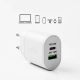 10. SBS TETRPD20W 20-W-USB-A-USB-C-Wandladegerät mit Power Delivery – Weiß