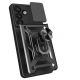 8. Hybrid Armor Camshield Hülle für Samsung Galaxy S26 Plus - Schwarz