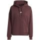 2. adidas Essentials Small Logo Feel Cozy Damen Sweatshirt Braun JV7314