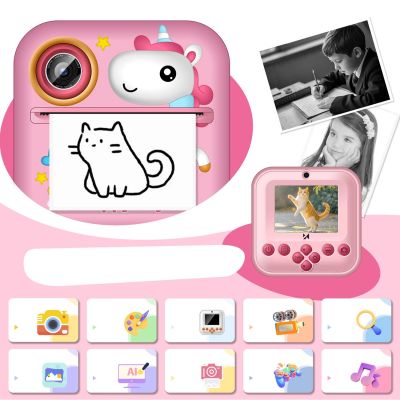 7. Wozinsky WDT-03 Thermodrucker-Kamera für Kinder – Rosa