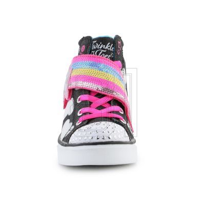 7. Skechers Twinkle Toes shoes: Twinkle Sparks - Shooting Star Jr 314775L-BKMT
