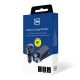 3. 3mk Doppel-Autoladegerät 135W PD QC PPS USB-C USB-A - Schwarz