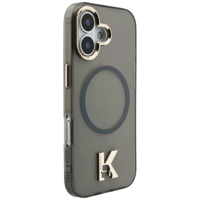 4. Karl Lagerfeld IML K Head Logo MagSafe Hülle für iPhone 17 - Schwarz