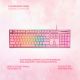2. Deltaco Gaming GAM-021-RGB-P-DE USB-Tastatur QWERTZ Deutsch Pink