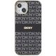 3. DKNY IML Mono & Stripe MagSafe Hülle für iPhone 15 Plus / 14 Plus – Schwarz