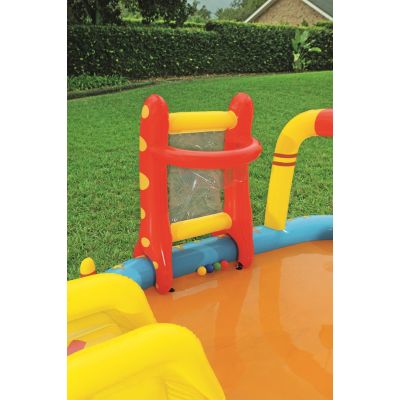 21. Bestway 53068 Aufblasbarer Spielplatz 435x213x117cm
