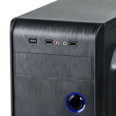 3. Akyga AK939BL Gehäuse (ATX, Micro-ATX, Mini-ATX, Mini-ITX; schwarz)