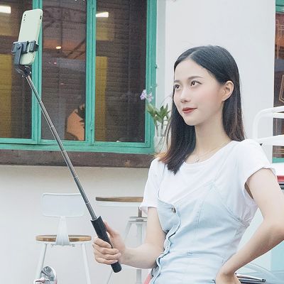 11. Selfie-Stick WRY1S Teleskopstativ 0,7 m für Telefon – Schwarz