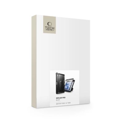 7. Tech-Protect Kevlar Pro Hülle für iPad 10,9" 2022 - Schwarz
