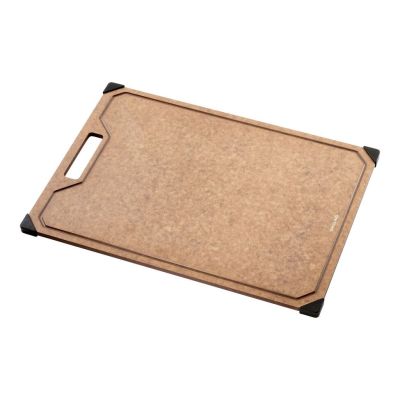 Küchenbrett aus Holzfaser – 42 x 30 cm, Braun