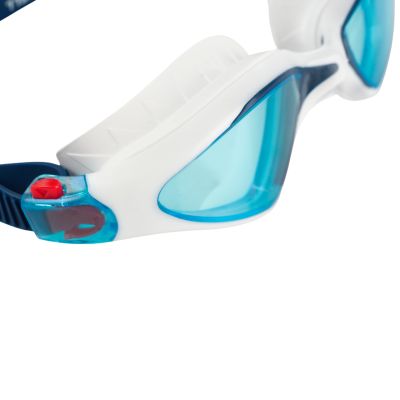 4. Crowell GS20 Flo Schwimmbrille Weiß und Blau