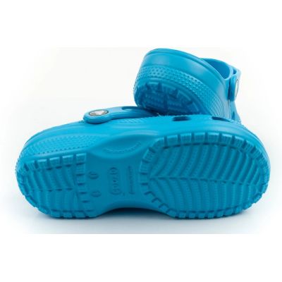 8. Crocs Classic Clog K Blaue Kinder-Clog-Sandalen Bequem Leicht