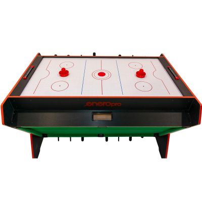 14. 3-in-1-Drehspieltisch: Billard, Tischfußball, Luftanschluss, 121 x 84,5 x 85,3 cm, Schwarz