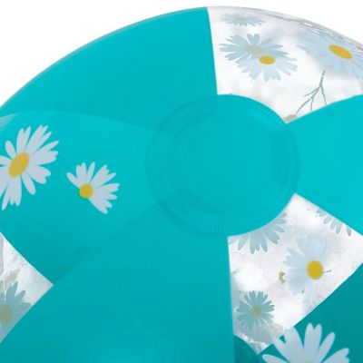 3. Aufblasbarer Strandball 50 cm Daisy Türkis 53174