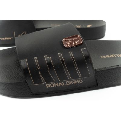 5. Rider Herren-Sportschuhe R10 Slide bequeme schwarze Hausschuhe