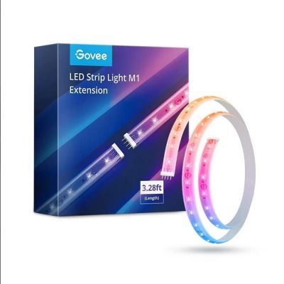 GOVEE H100E LED-Streifen-Verlängerungskabel 1 m, RGBIC+, MATTER-kompatibel