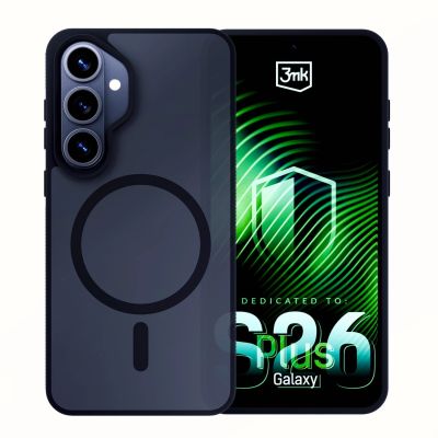 14. 3mk Smoke MagCase für Samsung Galaxy S26+ - Schwarz