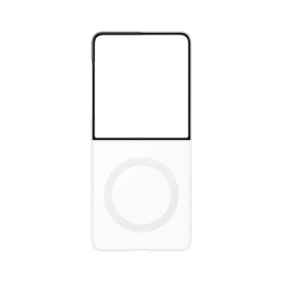 4. EF-CF776CTE Samsung Klarsichthülle mit Magnetverschluss für Galaxy Z Flip 8 Transparent