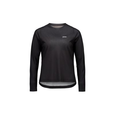 POC W's Motion Air L/S Jersey Fahrradtrikot schwarz