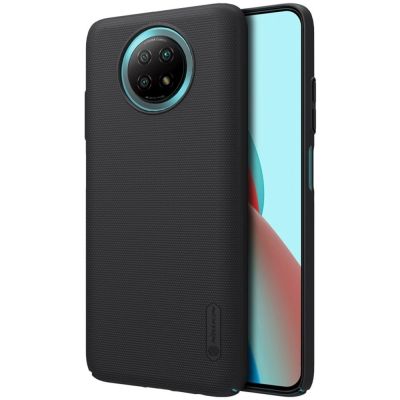 6. Nillkin Super Frosted Shield verstärkte Schutzhülle für Xiaomi Redmi Note 9T 5G schwarz