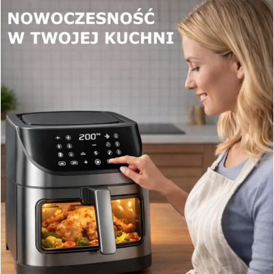 6. Extralink Heißluftfritteuse 8L 1800W 200 Grad