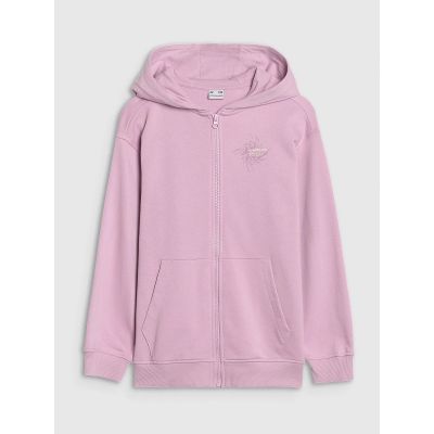 6. Mädchen-Sweatshirt mit Kapuze, 4F 4FJWSS25TSWSF1482-52S