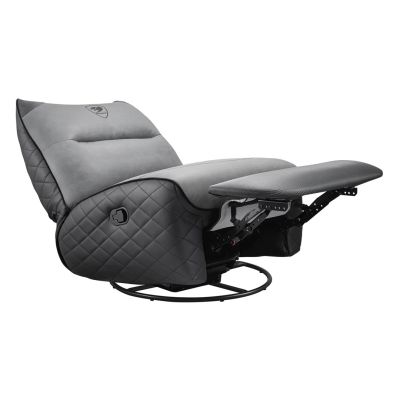 8. COUGAR Overlord Neo Gaming-Couch, gepolsterter Sitz, Schwarz, Grau
