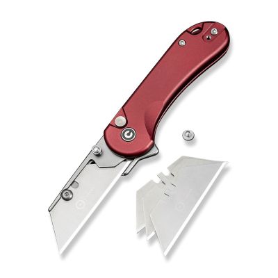 CIVIVI Elementum Utility Aluminium Burgundy C23039B-5 Messer