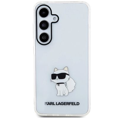3. Karl Lagerfeld IML Choupette Hülle für Samsung Galaxy S24 – transparent